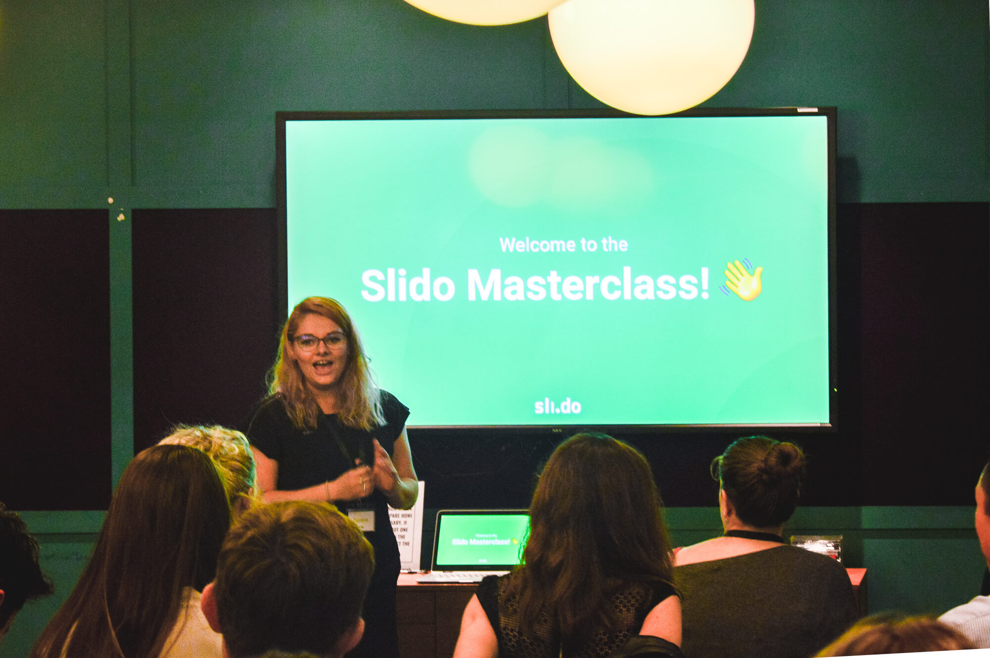 Slido Masterclass roadshow event introduction