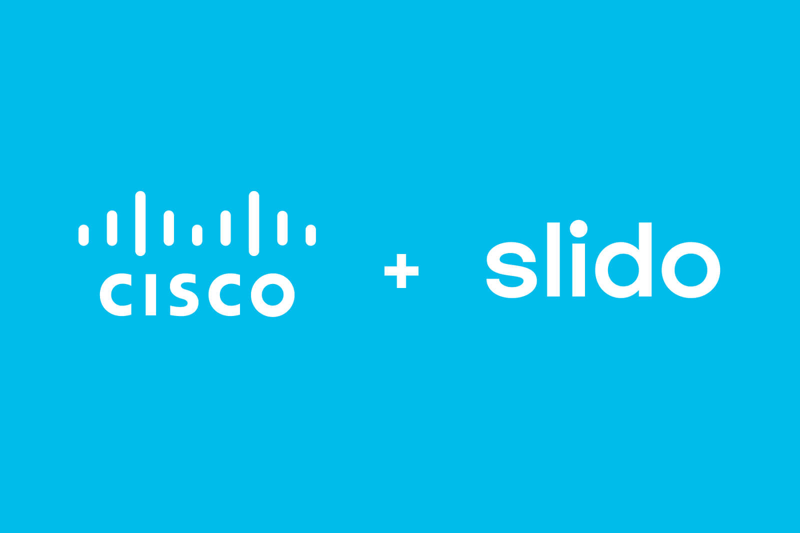 Slido Cisco announcement